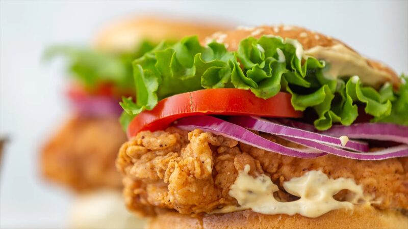 Homemade McDonald's Buttermilk Chicken Sandwich