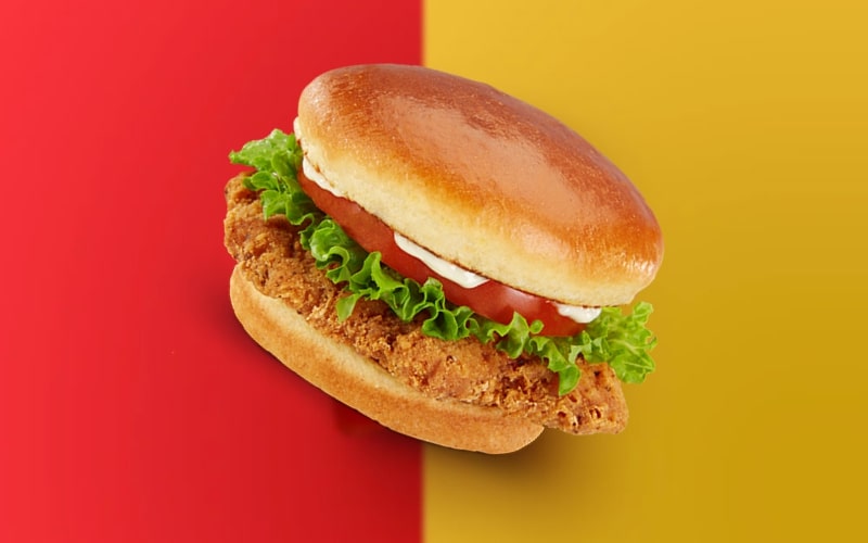 McDonald’s sandwich
